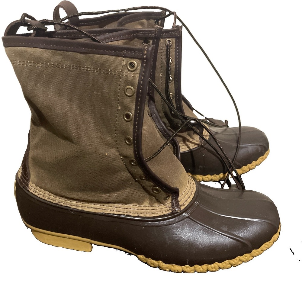 LL Bean Maine Hunting Boots USA Men's Size 14 M VG